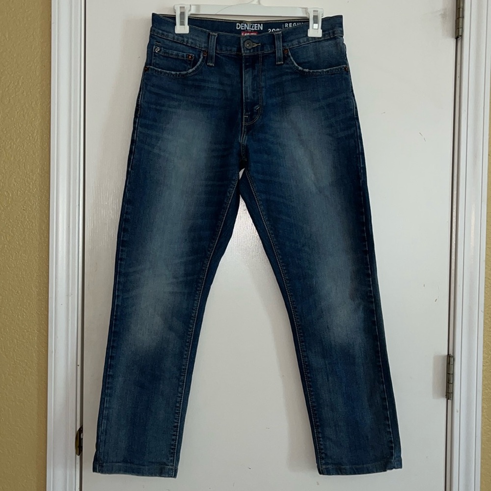 Levi's Denizen 208 Regular Taper Fit Pre-Faded Jeans - NWOT